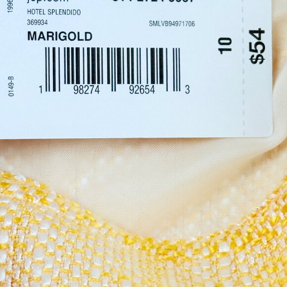 Liz Claiborne Womens Marigold Full Lined Zip Side A-Line Tweed Skirt Size 10 NWT - Picture 5 of 10